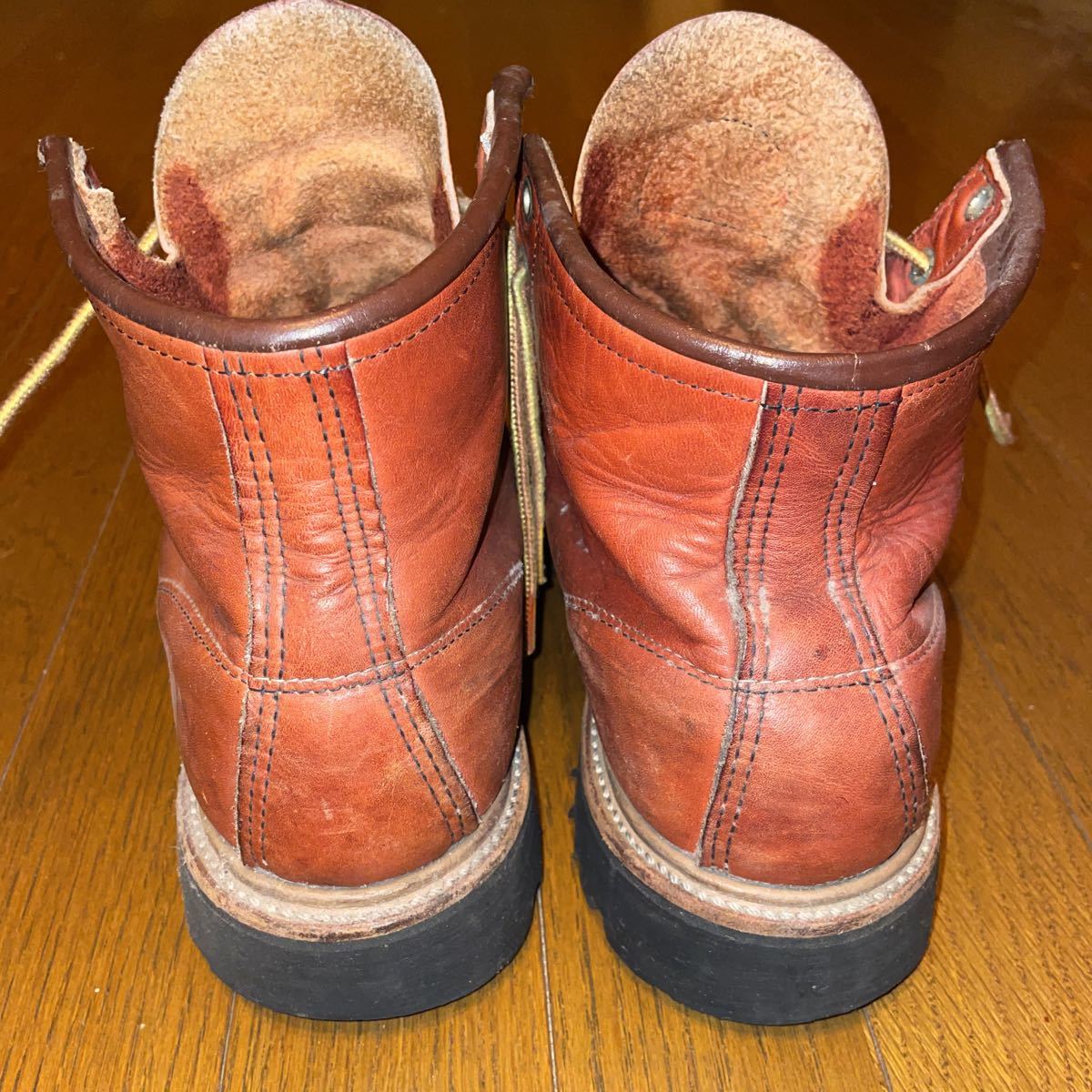 ビンテージ)REDWINGアイリッシュセッター半月犬タグ