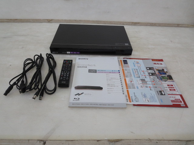 BDZ-ET1200 SONY BDZ-ET2200⁄BDZ-ET1200 ブルーレイレコーダー ソニー