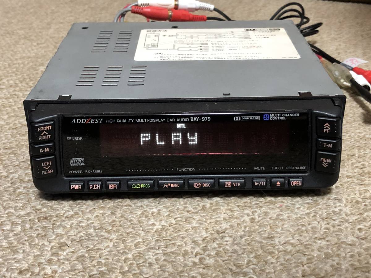 ADDZEST BAY-979 BAY-979 ADDZEST DSP-979 BAY-979. 38.) カセットデッキ
