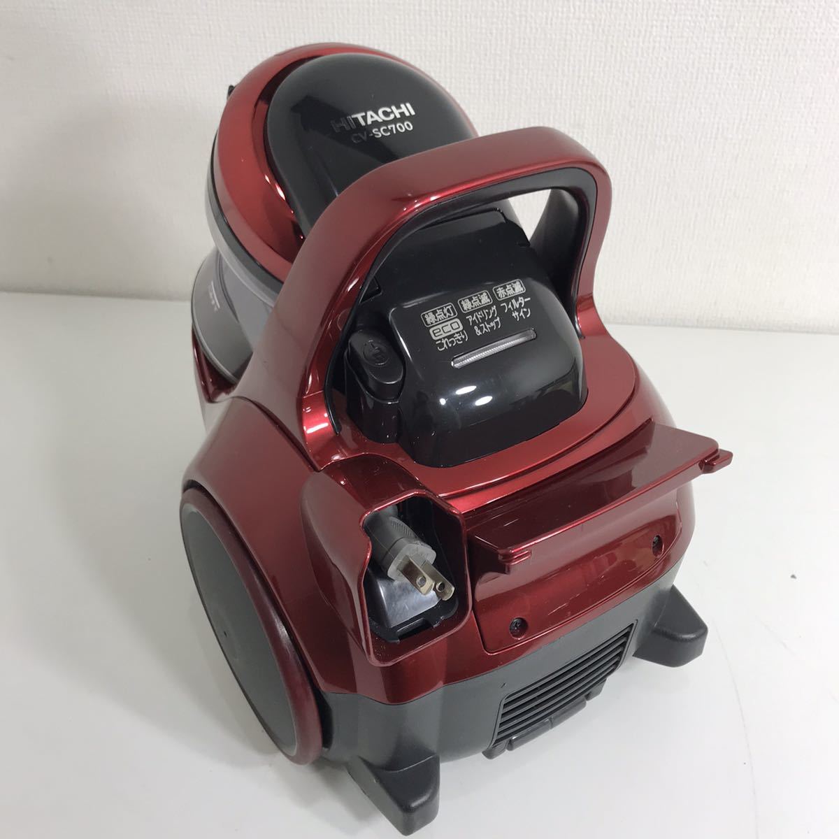 ☆ HITACHI サイクロン式クリーナー CV-SC700 ディープレッド 2016年製