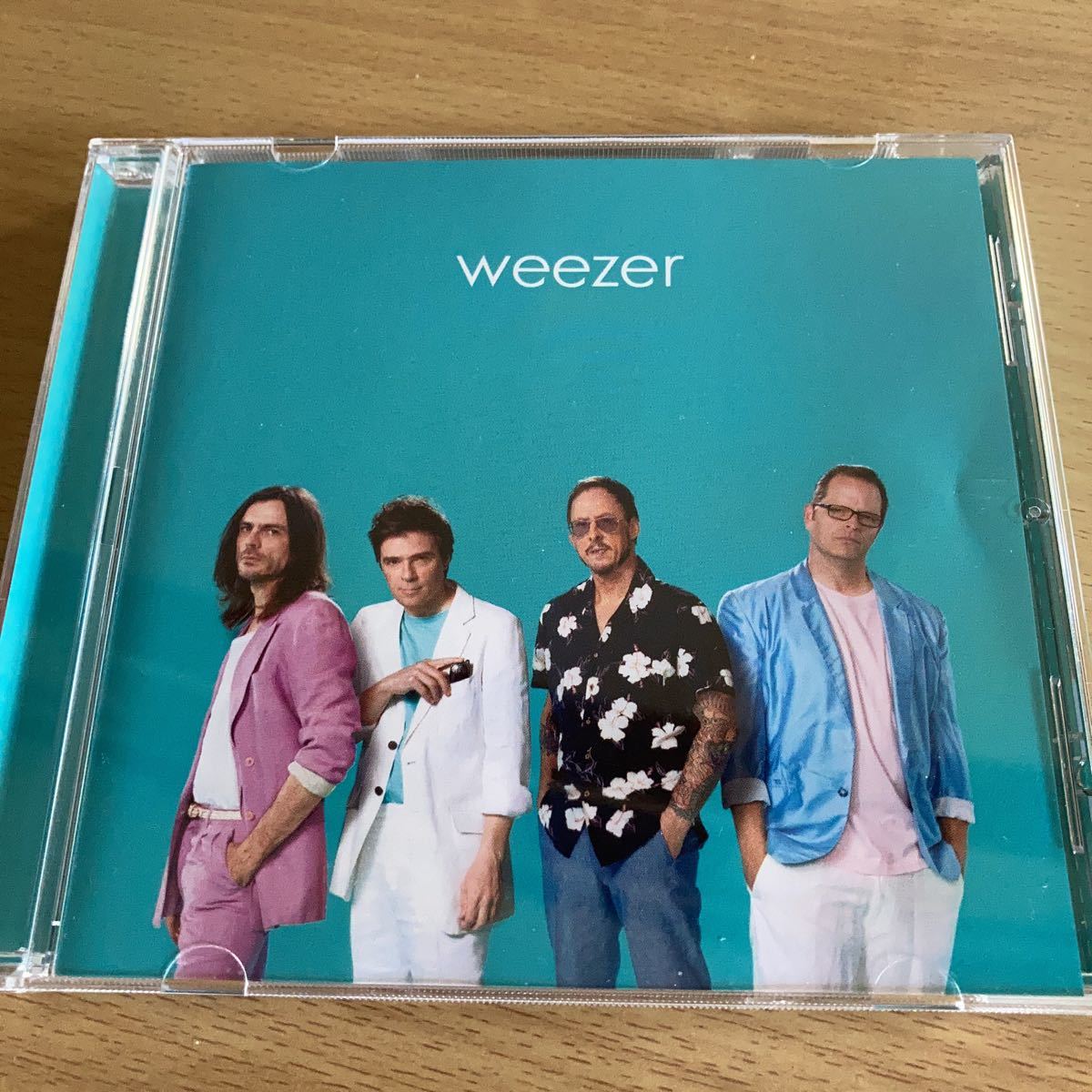 EU CD WEEZER WEEZER TEAL ALBUM 7567 865332 Weezer eu-cd-weezer-weezer-teal-album-7567-865332-weezer