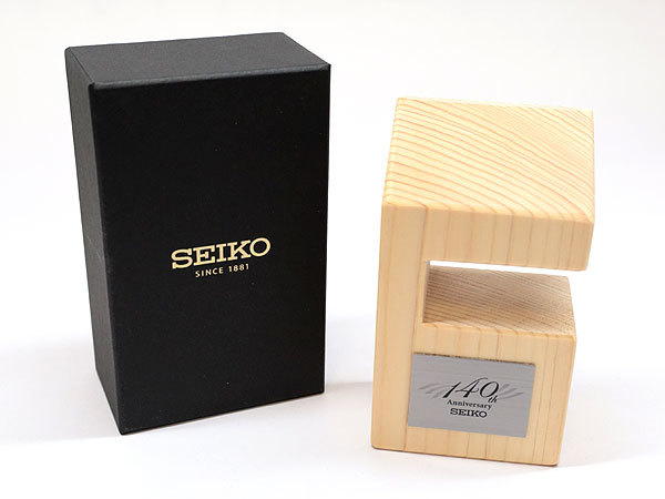 将》 SEIKO ヒノキのウォッチスタンド／セイコー140周年記念 TK856