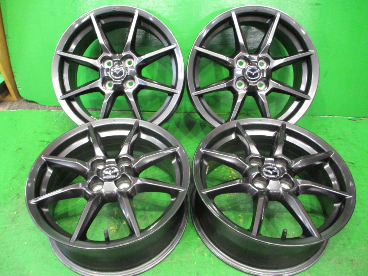 マツダ/NDロードスター/純正☆16インチ/6.5J+45☆4H/100☆車検用/純正