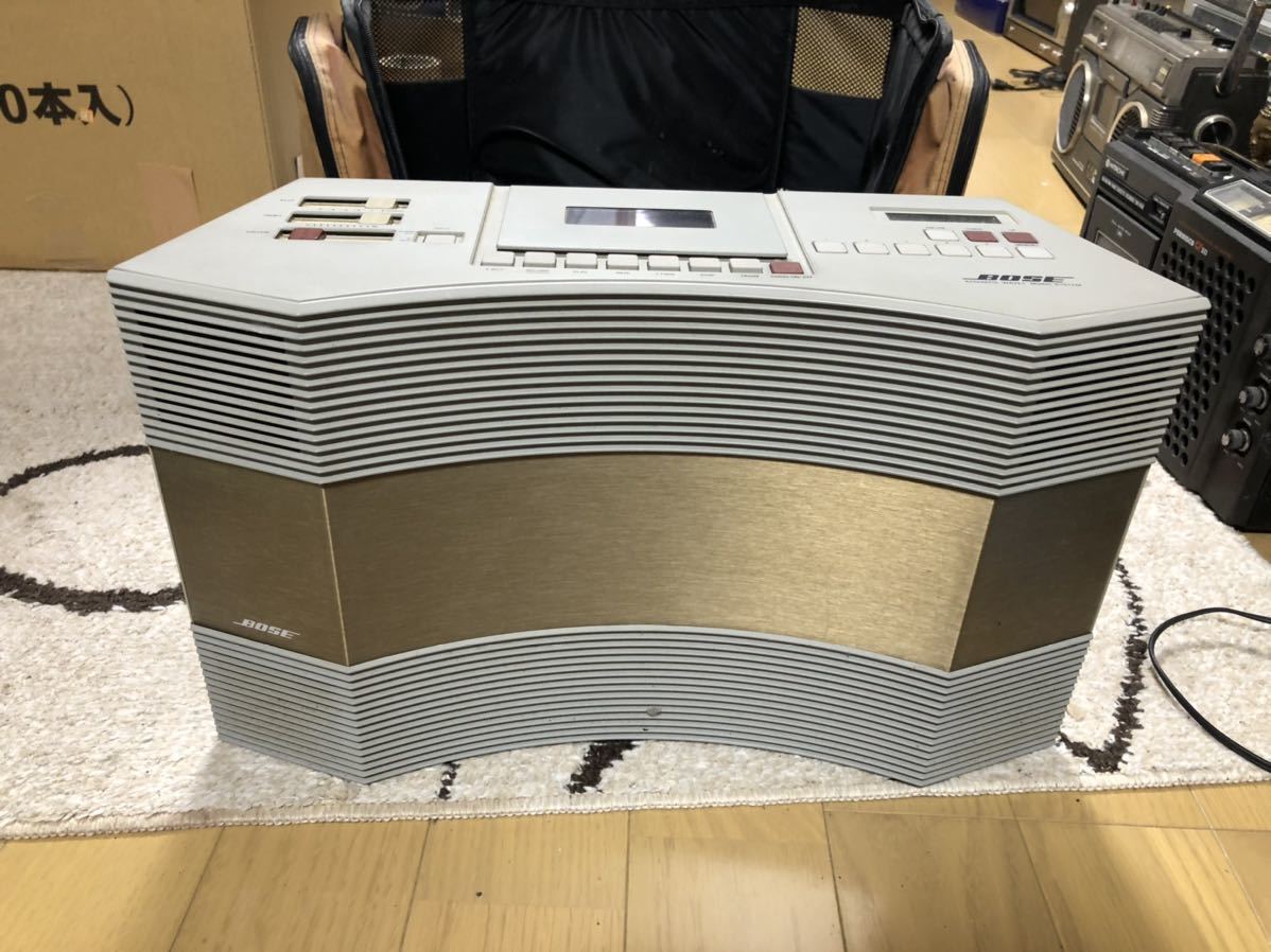 希少 BOSE ボーズAW-1 ラジカセ ラジオカセット完動品 希少 BOSE