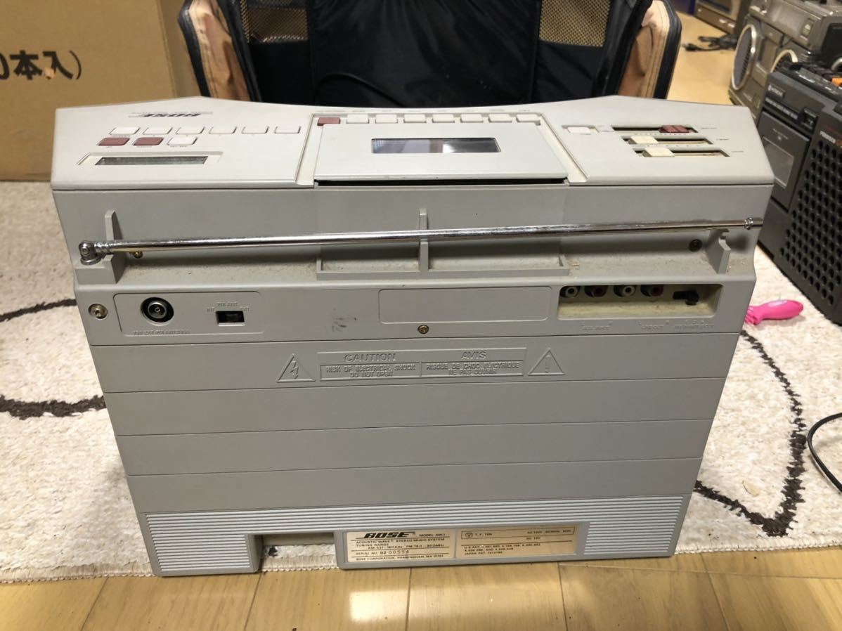希少 BOSE ボーズAW-1 ラジカセ ラジオカセット完動品 希少 BOSE