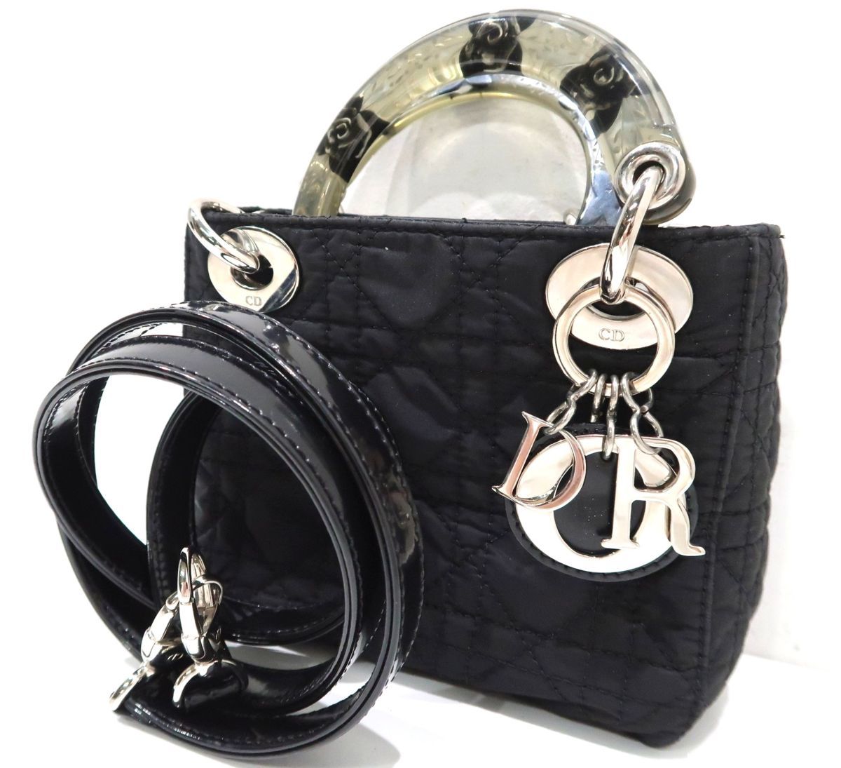 ストラップ付き Dior レディディオール ジャンク ナイロン 2WAY トート 