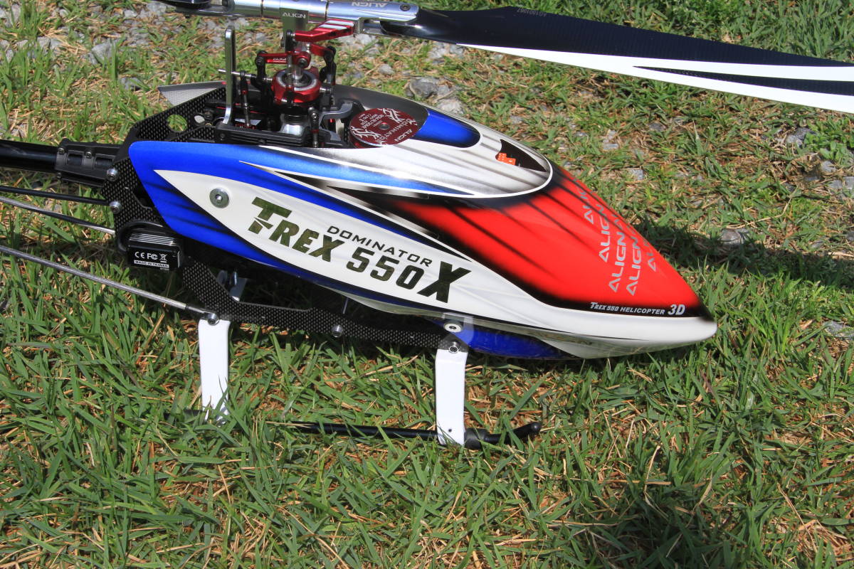T-REX550 (受信機つき） ALIGN Align 600ブーム T-REX550 RCヘリ Build