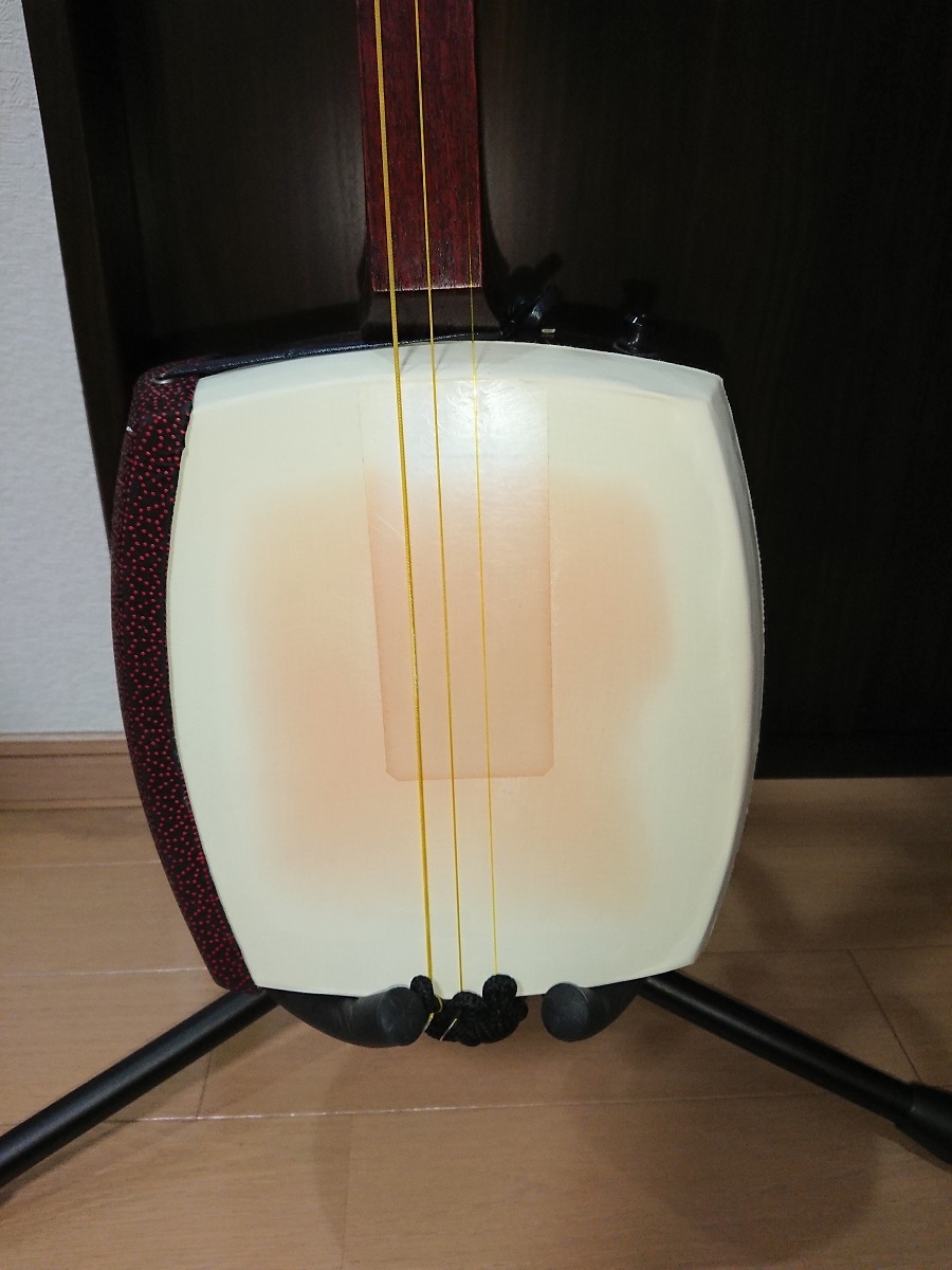 三味線かとう□エレクトリック三味線「夢絃21」津軽三味線 サイレント