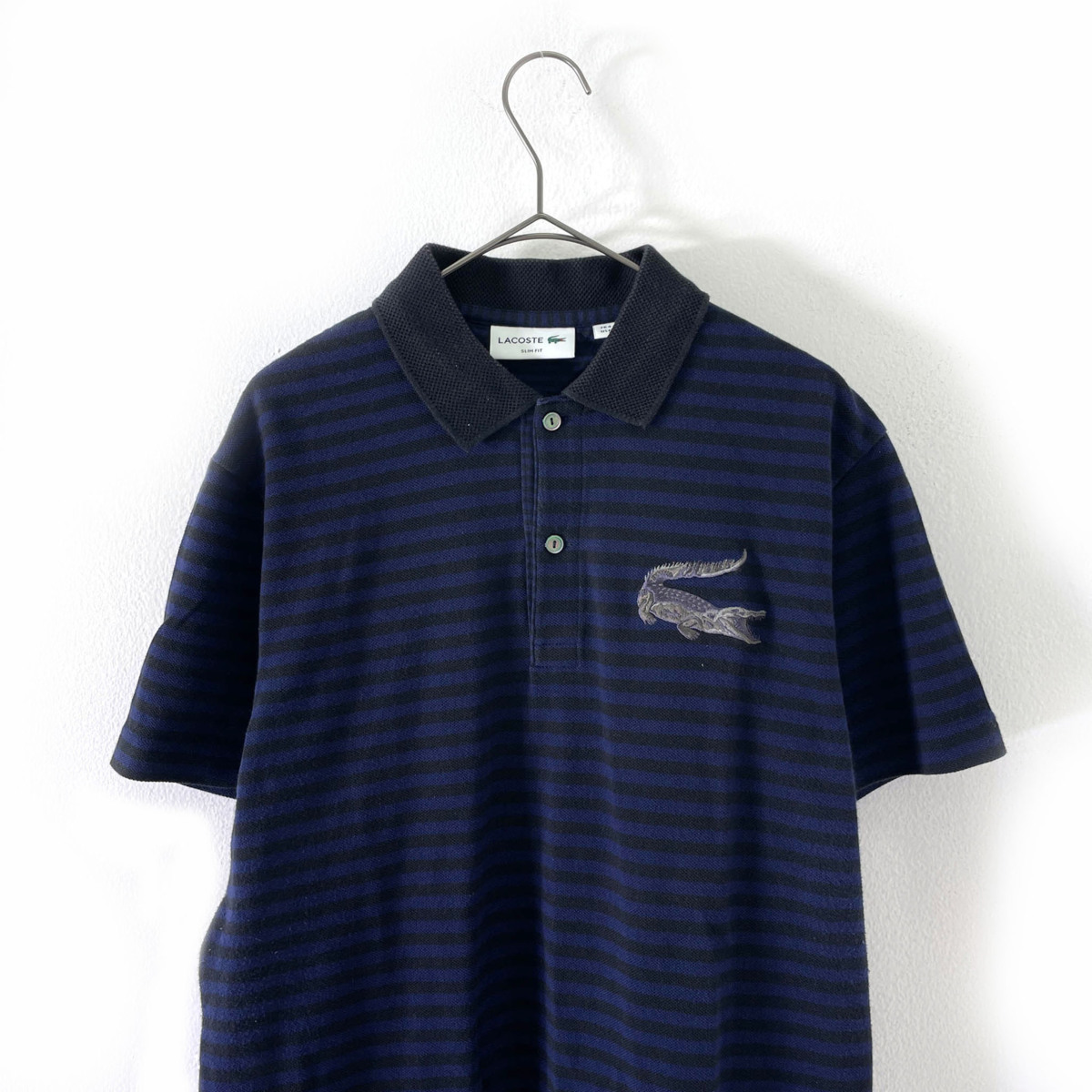 LACOSTE ラコステ◇ロベールジョルジュワニ 半袖 ポロシャツ コットン 