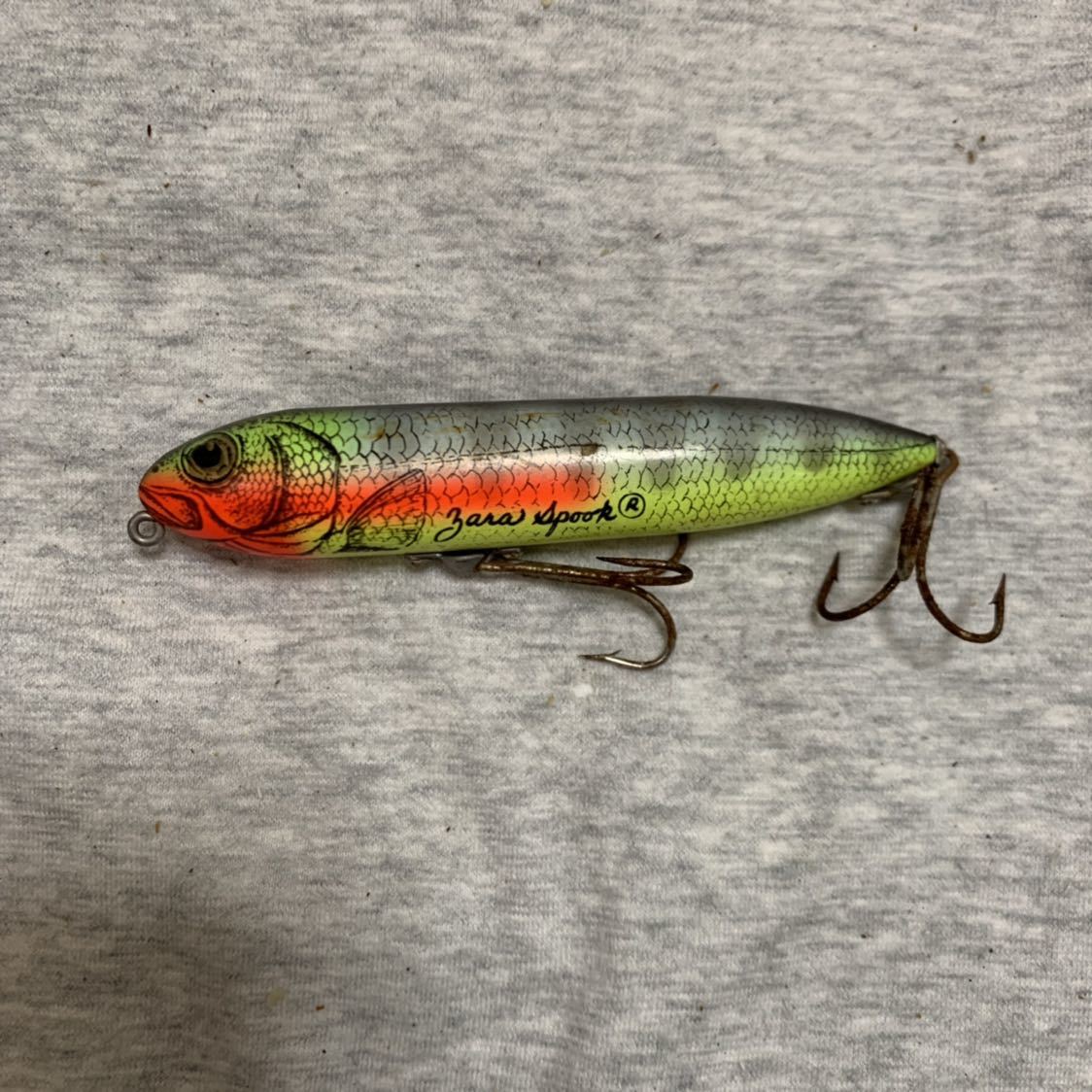 Heddon ザラスプーク フック錆びあり ヘドン ザラ Zara オールド タックル ビンテージ ペンシルベイト ペンシルベイト 売買されたオークション情報 Yahooの商品情報をアーカイブ公開 オークファン Aucfan Com