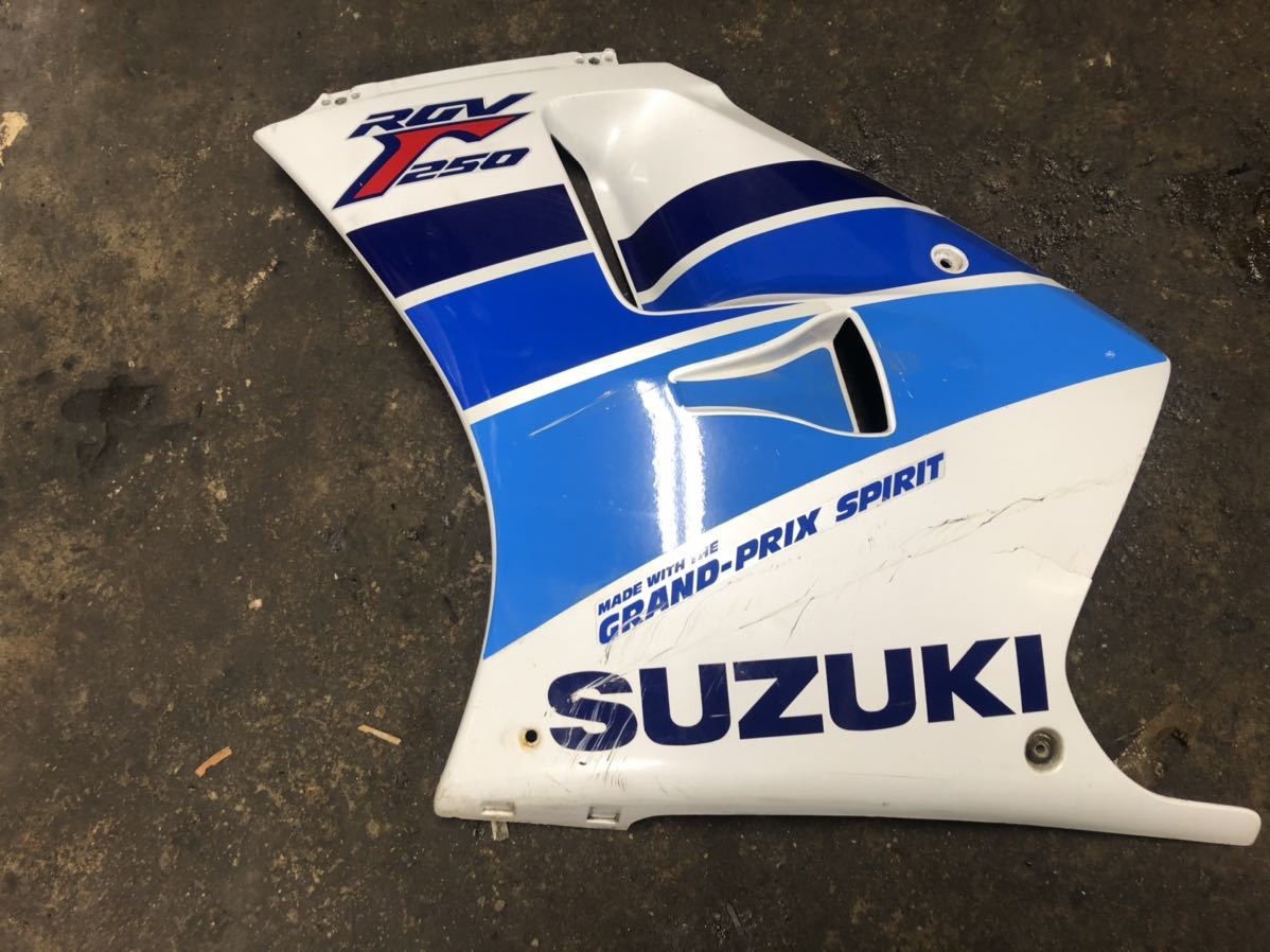 【100%新品，新品】 左側アンダーカウル スズキ ＲＧＶ２５０&Gamma; Ｖガンマ ＶＪ２２ Ｌ型 直接引取可能 横浜市鶴見区(サイド)｜売買されたオークション情報、yahooの商品情報をアーカイブ公開 - オークファン スズキ用