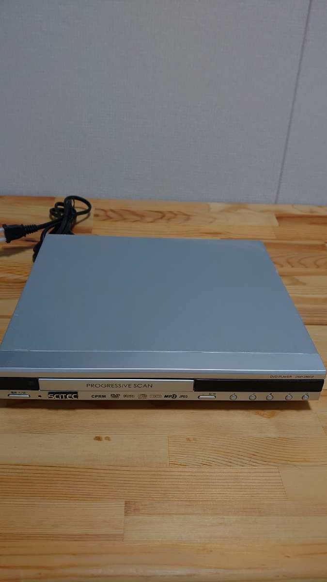 ほぼ未使用】激レア SCITEC サイテック DVP-250CP DVDプレーヤー