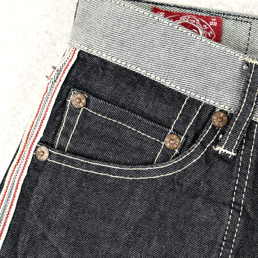 EUライン！極美品 EVISU PARIS FRANCE エヴィス パリ フランス ＃1459 