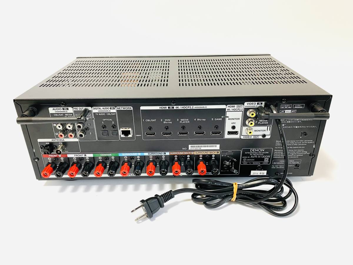 DENON 7.2ch デノン 3D AVR-3312 2ch公式 ☆DENON デノン 7.2ch AV