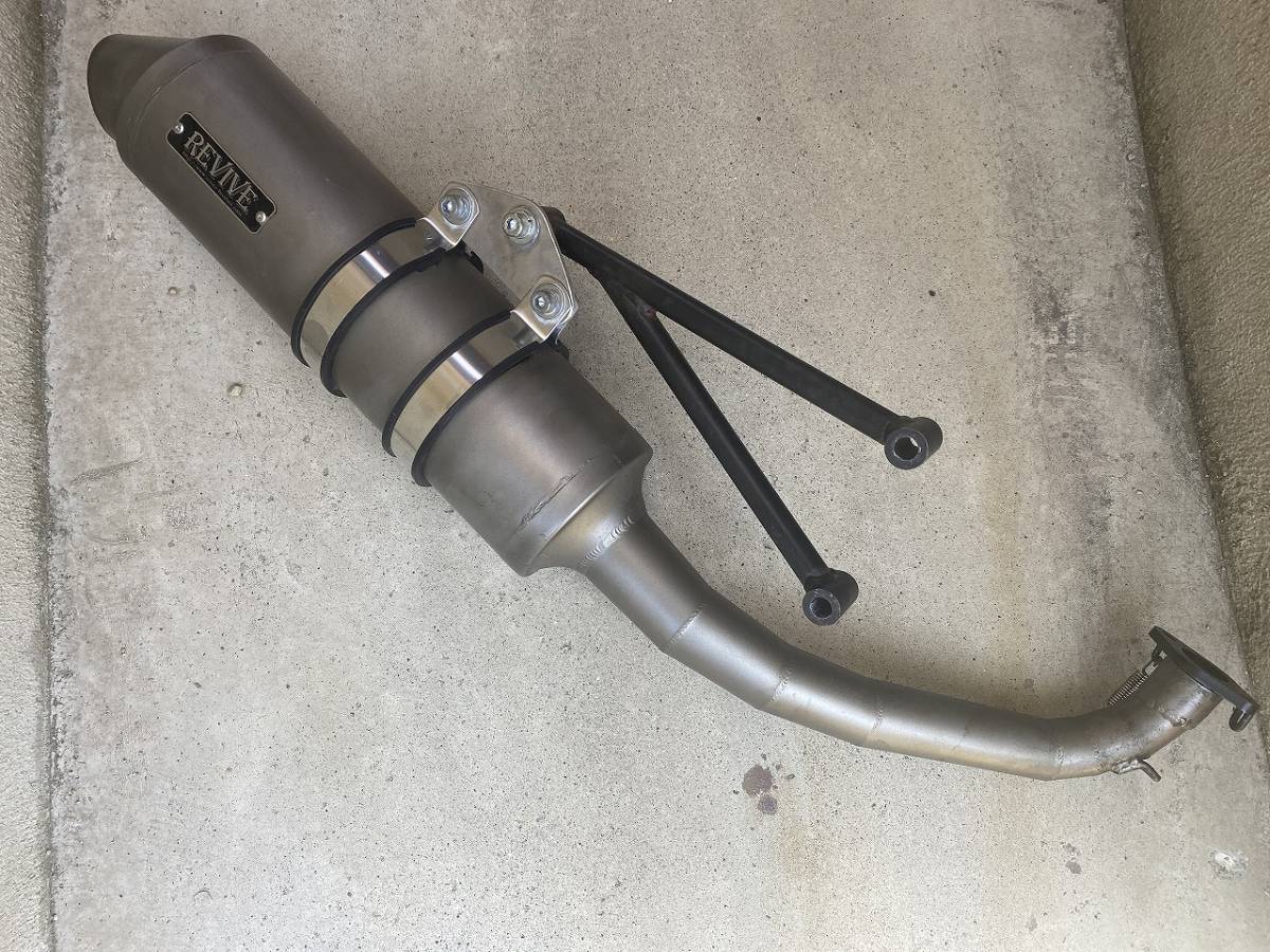 中古品 REVIVE(リバイブ) グランドアクシス BW'S100 スポーツマフラー