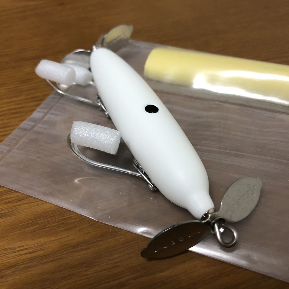 ハンドメイドバルサミノー 9cm 釣り ルアー Iku minnow 手作り 20000円