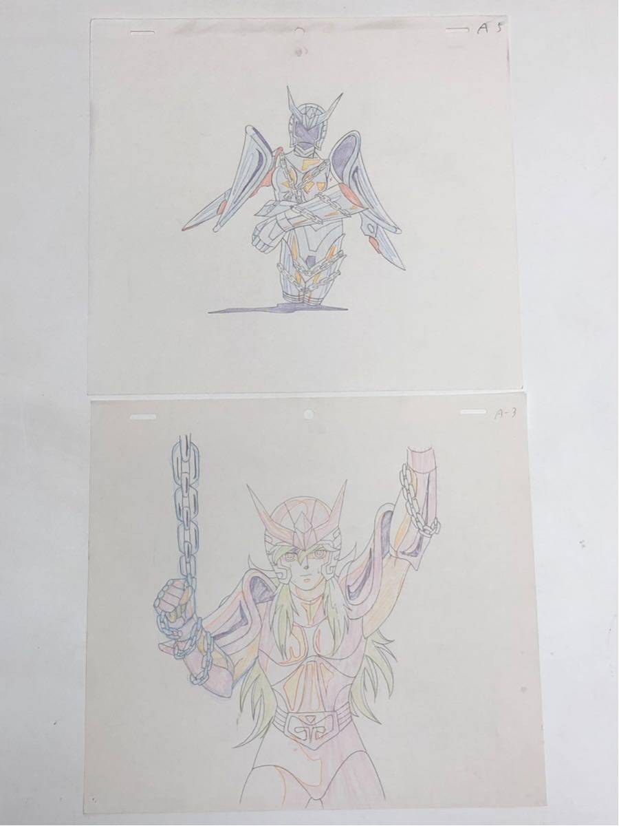 聖闘士星矢」の複製原画。(c)車田正美／集英社 - 「少年ジャンプ展」第