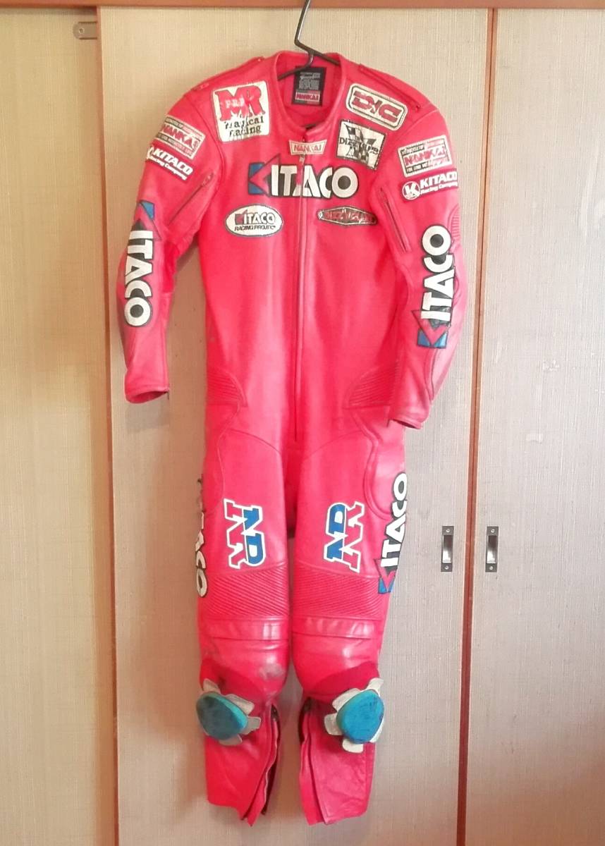レーシングスーツ ナンカイ NANKAI 南海 革ツナギ トップライダー LL