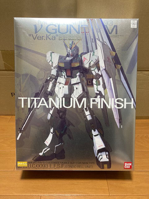 MG 1/100 RX-93 νガンダムVer.ka チタニウムフィニッシュ 未組立品