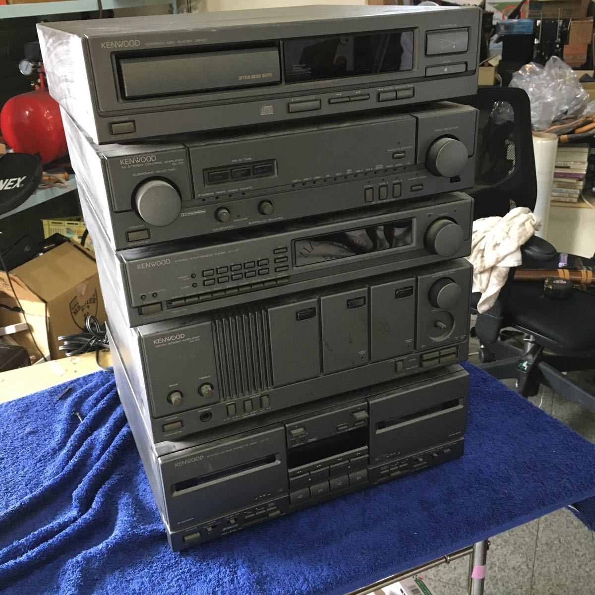 KENWOOD システムコンポ DP-07 DC-07 KT-07 DA-07 KX-07 GKenwood DP