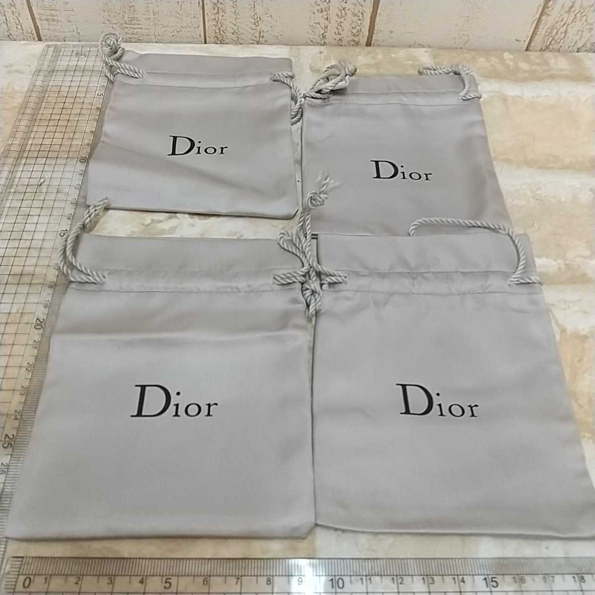 Dior ディオール Christian 巾着 巾着ポーチ ノベルティ クリスチャン 