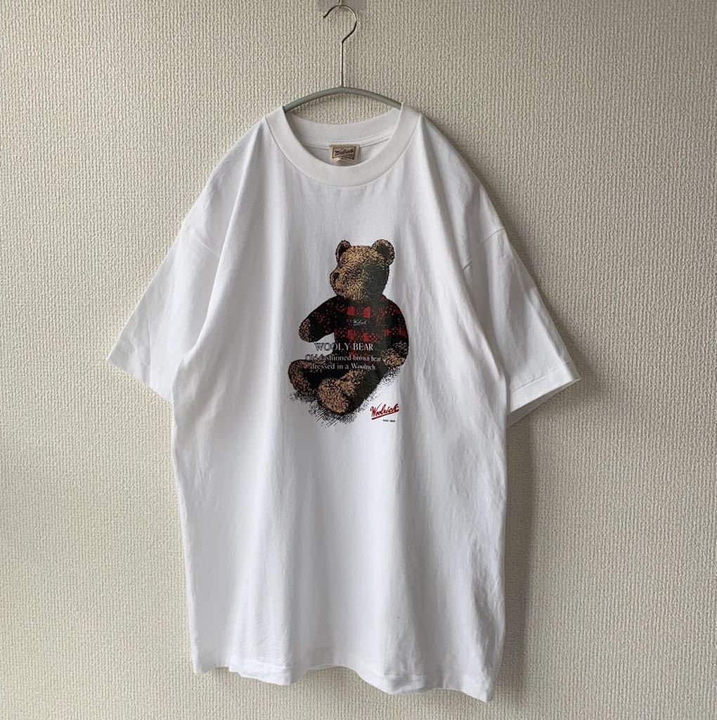未使用 90s WOOLRICH アニマル プリント Tシャツ L ウールリッチ 未使用 90s WOOLRICH アニマル プリント Tシャツ L ウールリッチ