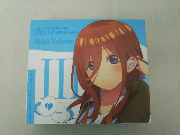 中野三玖 完全ワイヤレスステレオイヤホン D45A 完全ワイヤレスステレオイヤホン D45A 中野三玖モデル「五等分の花嫁」