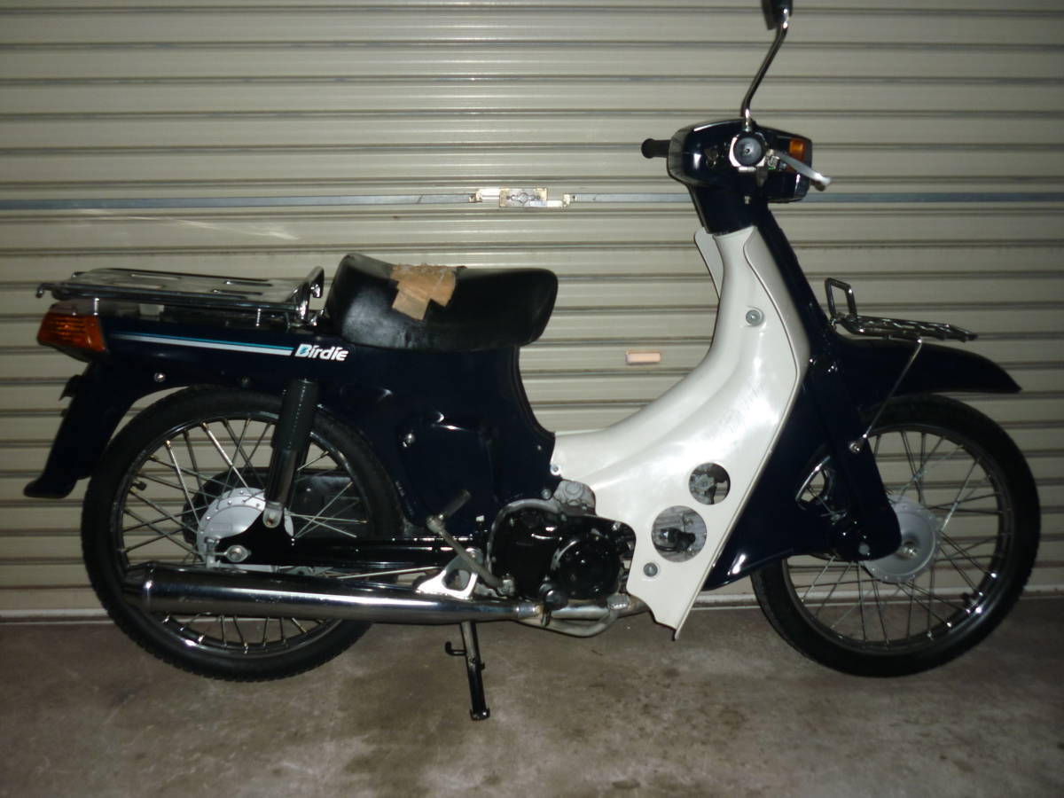 スズキ バーディー50 BA41A SUZUKI Birdie 4スト ユアサバッテリー
