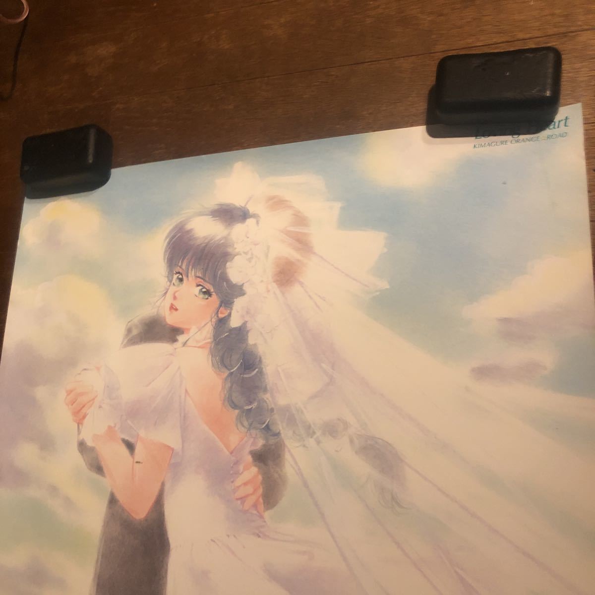 現状品 きまぐれオレンジロード 鮎川まどか 当時物① 特大ポスター