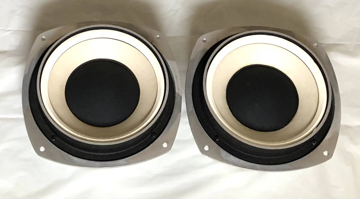 foster アルニコエッジレスウーファー SLE-20W 完動品 ペア Fostex