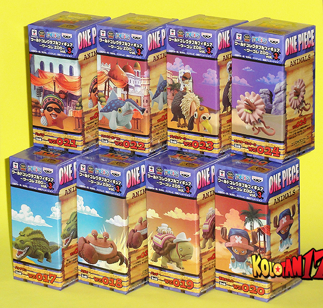 ワンピース ワーコレzoo Vol 3 全8種セット ワールド コレクタブル フィギュア 砂漠チョッパー アンラッキーズ ハナナワニ ハサミ One Piece 売買されたオークション情報 Yahooの商品情報をアーカイブ公開 オークファン Aucfan Com