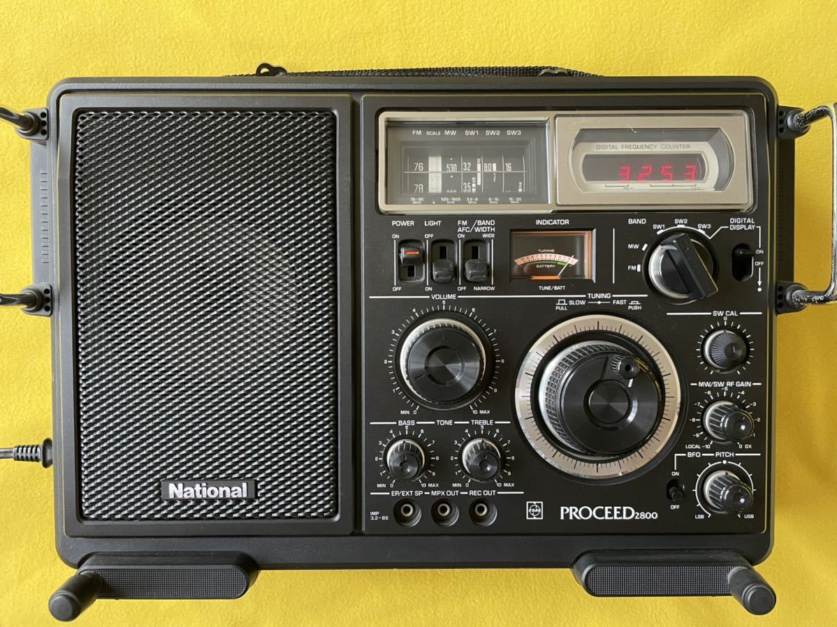 BCLラジオ National ナショナル PROCEED 2800 プロシード2800 RF-2800