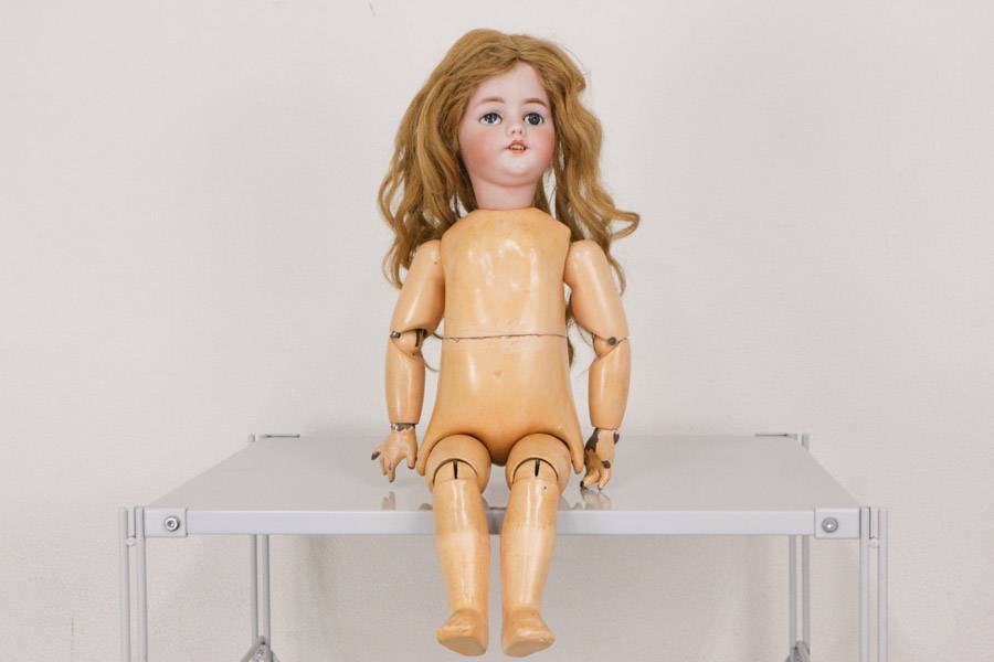 ヘッドマーク(M.T 53) アンティーク　ビスクドール ヘッドマーク(M.T 53) アンティーク ビスクドール ヘッドマーク(M.T 53