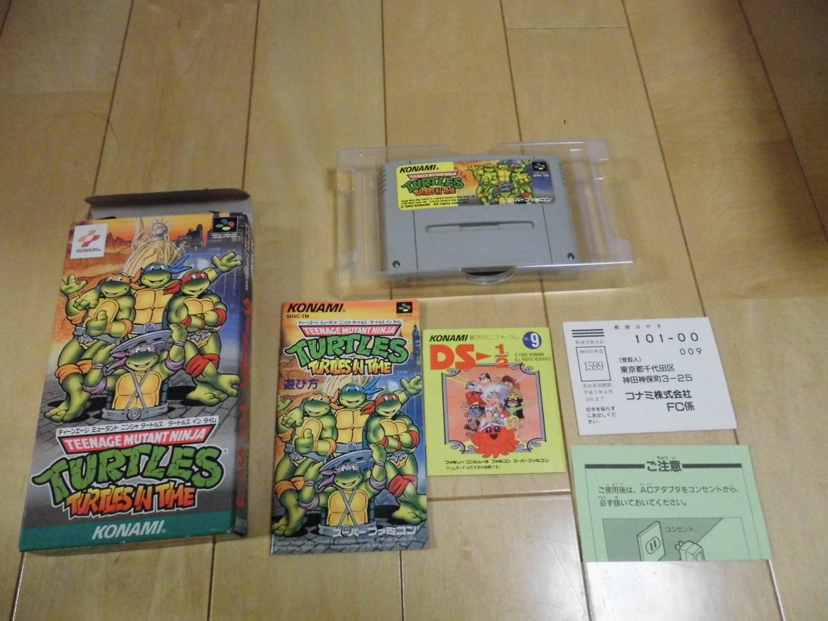 KONAMI コナミ T.M.N.T ティーンエイジ ミュータント ニンジャ