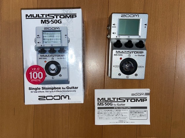 ZOOM MS-50G マルチストンプボックス マルチエフェクター 【公式通販】 ZOOM MS-50G マルチストンプボックス マルチエフェクター 【公式通販】