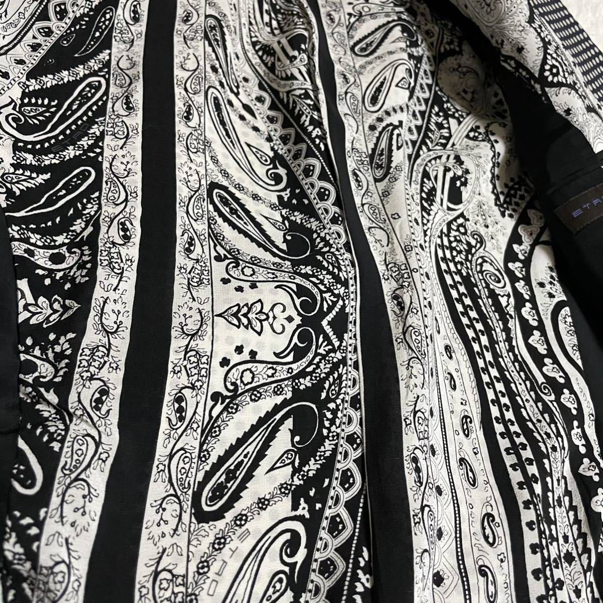エトロ『最高級の風格』ETRO テーラードジャケット シルク100