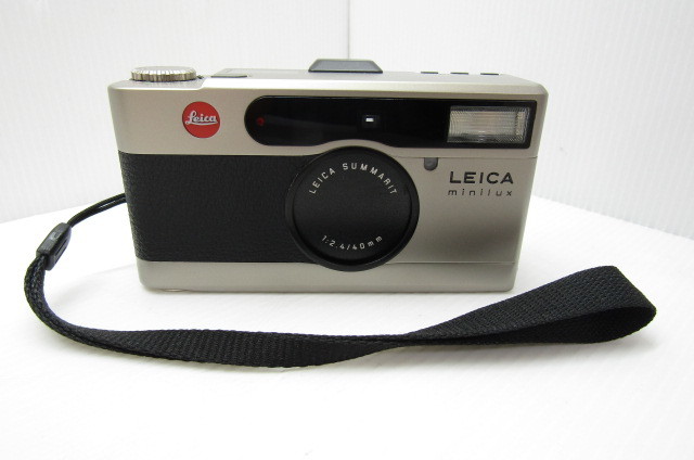 フィルムカメラ LEICA ライカ minilux ミニルックス 黒 コンパクトカメラ