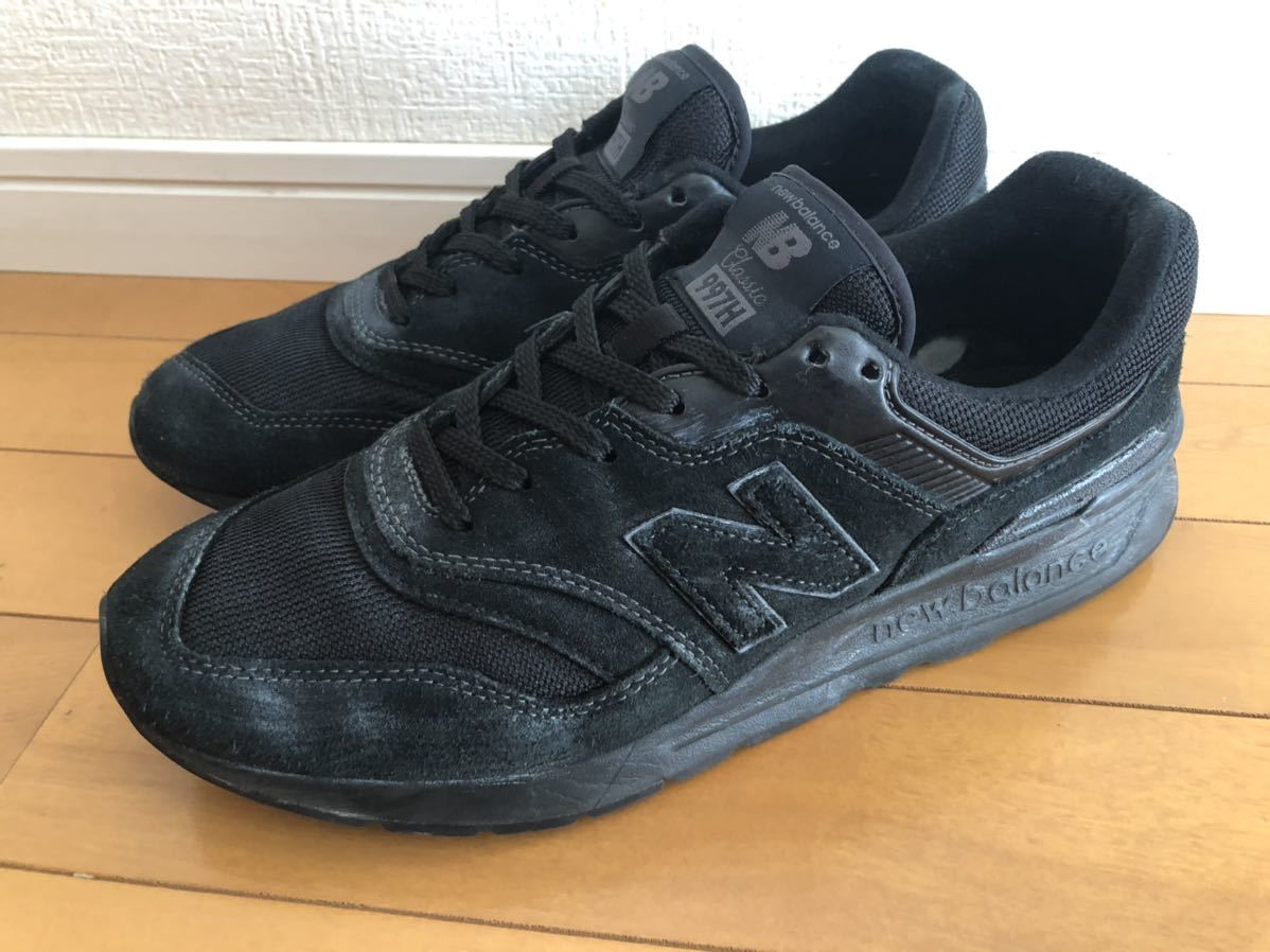 ニューバランス CM997H ブラック US9 27センチ ヴィンテージ加工 990 991 993 996 997 998 1300 1400 1500 1700