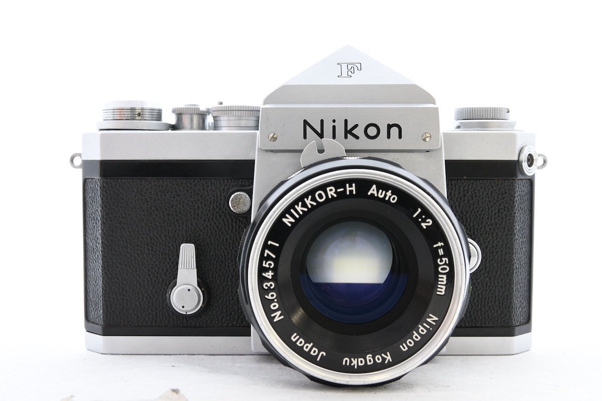 ◇ Nikon ニコン F アイレベル 670万台 前期 + 非AI NIKKOR-H Auto