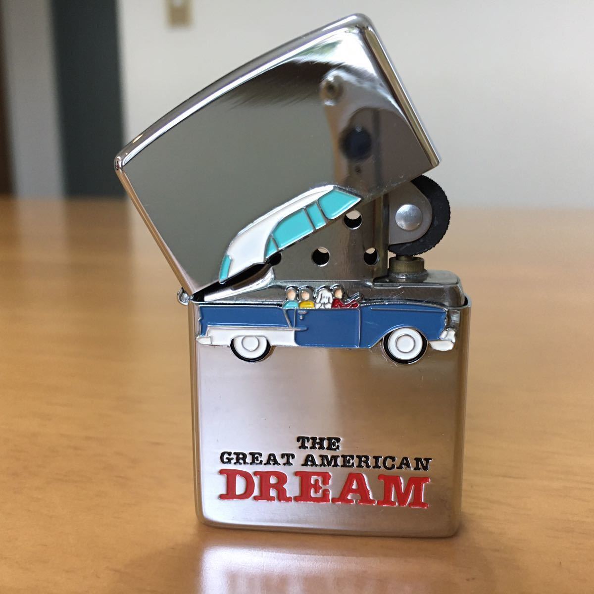 ZIPPO　ザ　グレート　アメリカン　ドリーム　　　未使用　　トリック　ジッポー Zippo THE GREAT AMERICAN DREAM 未使用 ジッポ ZIPPO American Great