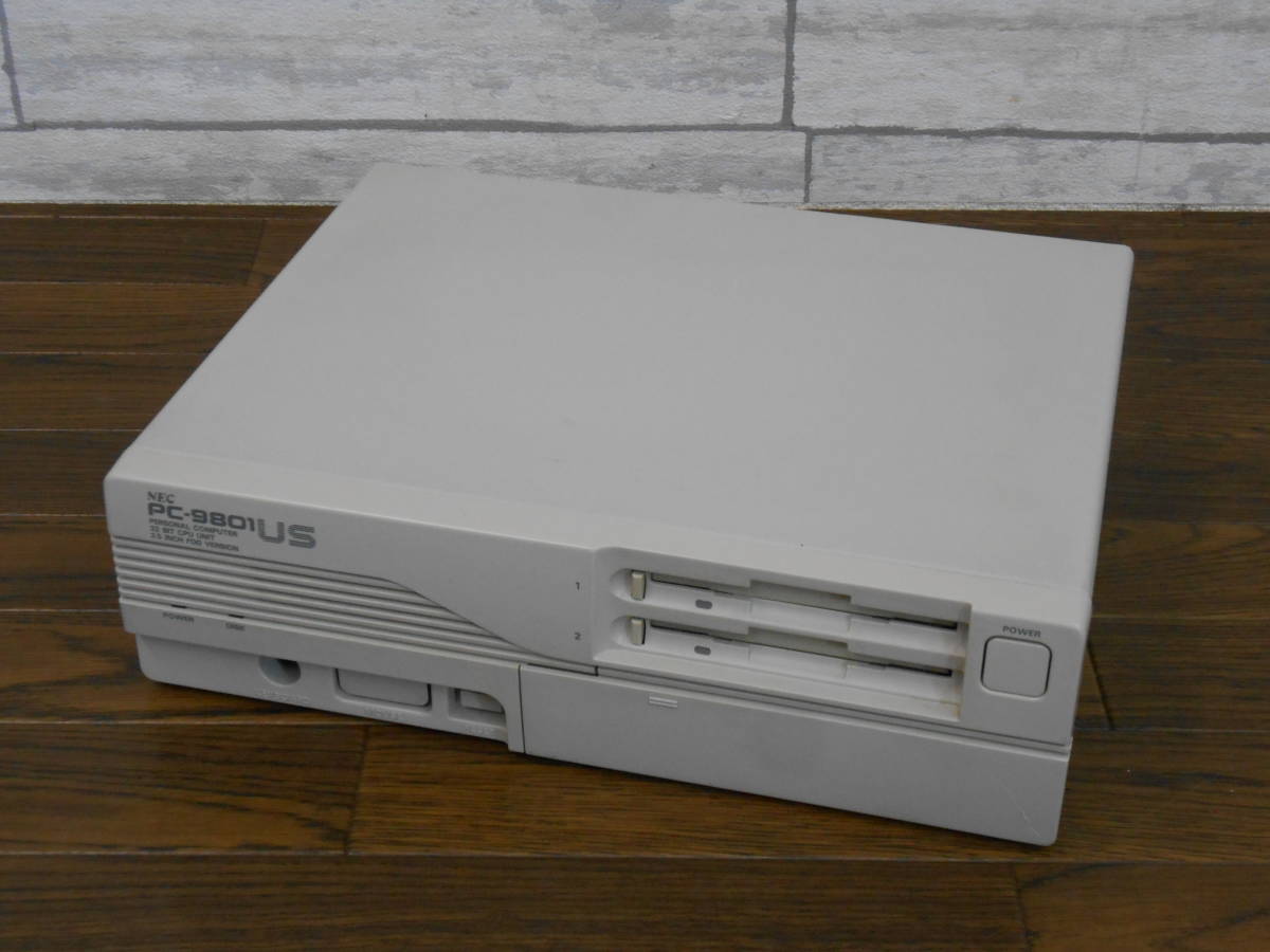 通電OK～【NEC】デスクトップパソコン PC-9801US （ジャンク） PC