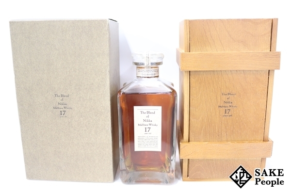 ◇注目! ニッカ ザ・ブレンド・オブ・ニッカ 17年 660ml 45％ 箱付き