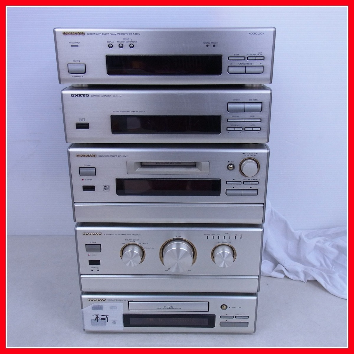 ONKYO Liverpool ステレオコンポ ジャンク ONKYO Liverpool ステレオ