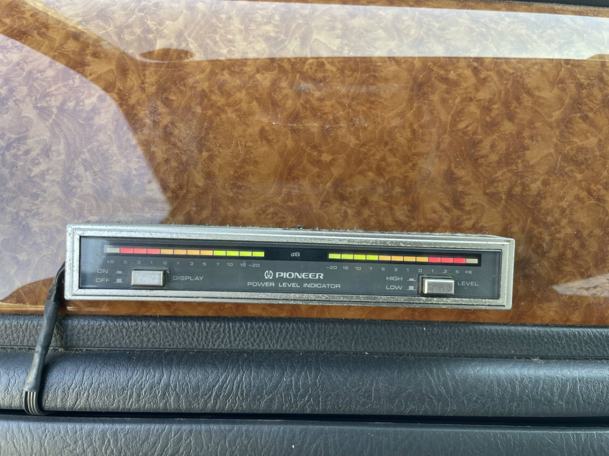 1円 PIONEER POWER LEVEL INDICATOR パイオニア パワー レベル 