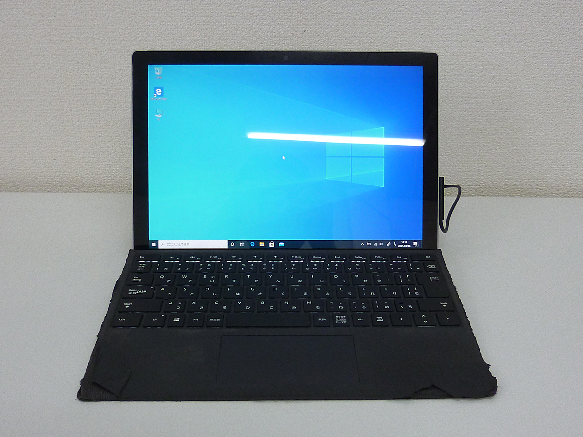 品質保証，限定SALE Microsoft Surface Pro5 Model 1796 Core i5 7300U 2.60GHz 4GB SSD 128GB Windows10 高解像度 2736x1824 ジャンク(Windows)｜売買されたオークション情報、yahooの商品情報をアーカイブ公開 - オークファン Windows