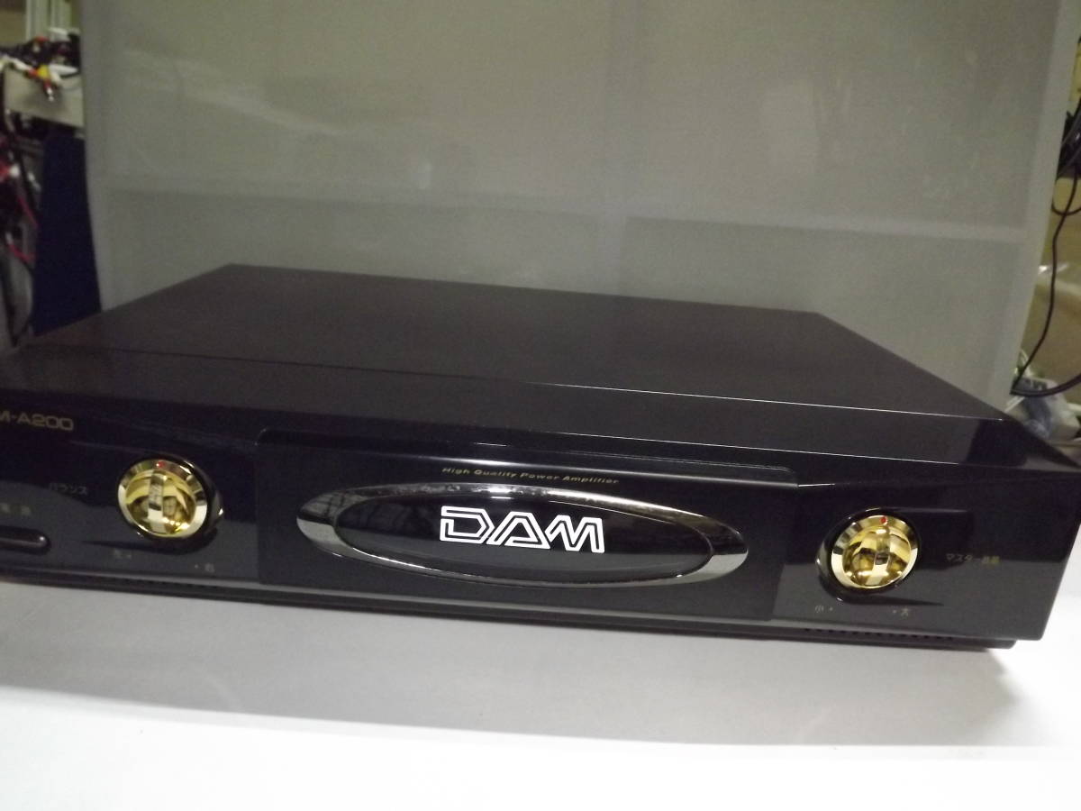 第一興商 アナログ パワーアンプ / DAM-A200 第一興商 アンプ カラオケ