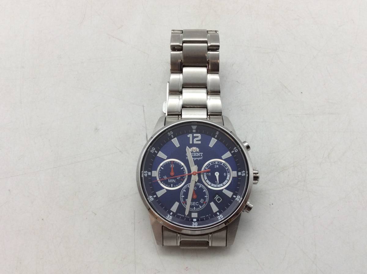 9345 ORIENT/オリエント RMD0-UAA0 クロノグラフ メンズ腕時計 可動 2