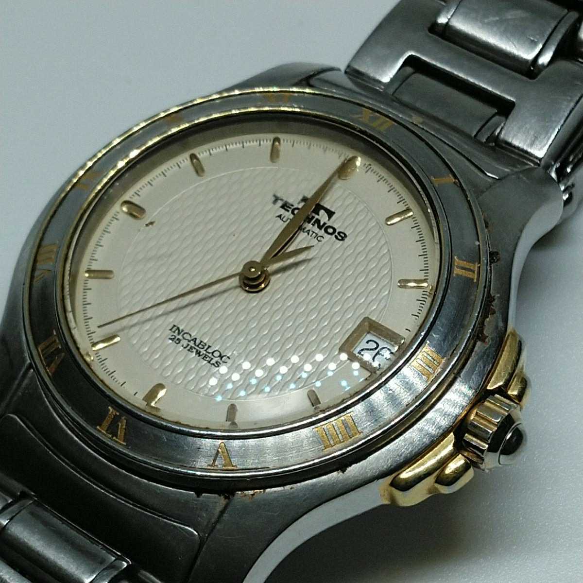 TECHNOS テクノス スーパークロン 自動巻 - M三219 ⁄ TECHNOS