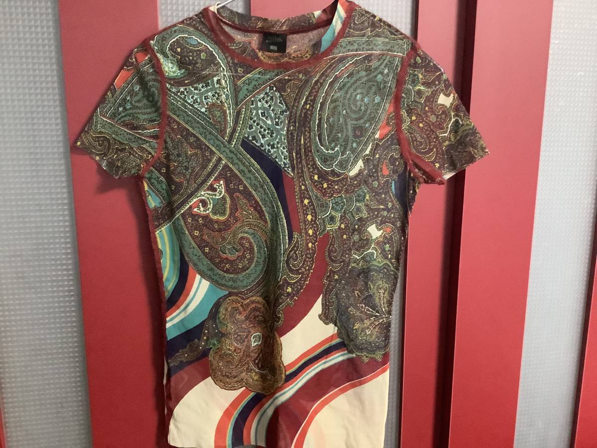 ジャンポール ゴルチェ 柄シャツ ジャンポールゴルチェ 40 長袖Tシャツ