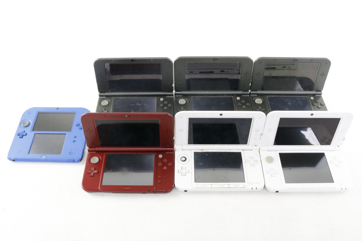 ジャンク品 2DS 3DSLL New3DSLLなど 限定カラーあり 本体のみ 大量 